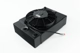 CSF KING Cooler Radiators 7065B Radiators, Cooler, Downflow, Aluminum, Black, Single Fan, Manual, Each thumbnail 1
