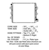 CSF Radiators 3584 Radiator, OE Replacement, Aluminum/Plastic, Natural, Chevy, GMC, Duramax, Each thumbnail 1