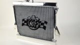 CSF Racing Radiators 7061 Radiator, Racing, Aluminum, Polished, Hummer, H3, H3T, Each thumbnail 1