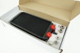 CSF Fluid Coolers for 1976-1989 911, 1978-1979 930 - 8168 Coolers, Oil Cooler, Aluminum, Black Powdercoated, Porsche, Turbo, Each thumbnail 6