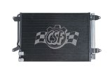CSF Air Conditioning Condensers for 2012-2014 BEETLE, JETTA - 10745 Condenser, Aluminum, Black, Volkswagen, Each thumbnail 4