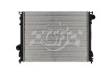CSF Radiators 3957 Radiator, Aluminum/Plastic, Natural, Crossflow, Upper Passenger Side Inlet, Lower Driver Side Outlet, Chrysler, Each thumbnail 1