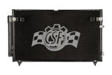 CSF Air Conditioning Condensers for 1998-2005 GS300, 1998-2000 GS400, 2001-2005 GS430 - 10407 Condenser, Aluminum, Black, Lexus, Each thumbnail 4