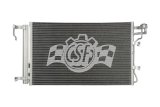 CSF Air Conditioning Condensers for 2007-2009 SPECTRA - 10473 Condenser, Aluminum, Natural, use on Kia, Each thumbnail 4