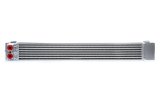 CSF Fluid Coolers for 2001-2006 M3, 2000-2003 M5 - 8032 Cooler, Engine Oil, Plate Type, Aluminum, Silver Powdercoated, BMW, Each thumbnail 2