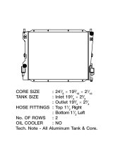CSF Racing Radiators for 2005-2014 MUSTANG - 7037 Radiator, Racing, Aluminum, Polished, Ford, Mustang, Each thumbnail 8