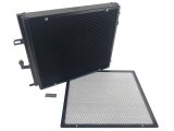 CSF Heat Exchangers 8131B Radiator, BMW B58/B48 Front Mount Exchanger w/ rock guard (BLACK) (Triple-pass) thumbnail 5