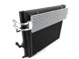 CSF Heat Exchangers 8131B Radiator, BMW B58/B48 Front Mount Exchanger w/ rock guard (BLACK) (Triple-pass) thumbnail 8