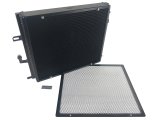 CSF Heat Exchangers 8131B Radiator, BMW B58/B48 Front Mount Exchanger w/ rock guard (BLACK) (Triple-pass) thumbnail 9