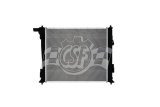 CSF Radiators 3875 Radiator, Aluminum/Plastic, Natural, Crossflow, Upper Driver Side Inlet, Lower Driver Side Outlet, Turbocharged, for Kia, Each thumbnail 4