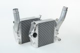 CSF Intercoolers 8211R Intercooler, Air to Air, Aluminum, Natural, Lamborghini, Audi, Pair thumbnail 8