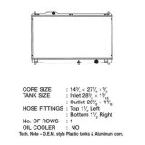 CSF Radiators for 2006-2015 IS250, 2006-2013 IS350 - 3295 Lexus Is 250, Is 250C thumbnail 1