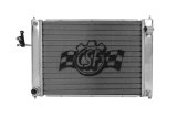 CSF Racing Radiators 7012T Radiator, Racing, Aluminum, Polished, Nissan, Infinity, G37, 370Z, ManualTransmission, Each thumbnail 1