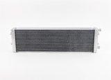 CSF Heat Exchangers 8030 Exchanger, Dual Pass, Aluminum, Polished, Drain Plug, Mounting Brackets, Each thumbnail 1