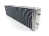 CSF Heat Exchangers 8030 Exchanger, Dual Pass, Aluminum, Polished, Drain Plug, Mounting Brackets, Each thumbnail 7