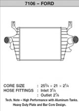CSF Turbo Diesel Charge-Air Coolers 7106 Ford Super Duty 6.0L thumbnail 7