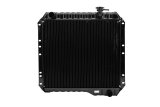 CSF All-Metal Radiators 180 Radiator, All-Metal, Downflow, Copper/Brass, Black, Toyota, Each thumbnail 1