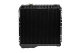 CSF All-Metal Radiators 180 Radiator, All-Metal, Downflow, Copper/Brass, Black, Toyota, Each thumbnail 2