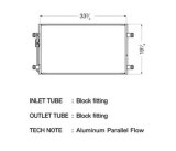 CSF Air Conditioning Condensers 10611 Condenser, Aluminum, Black, Freightliner, Each thumbnail 3