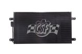 CSF Air Conditioning Condensers 10611 Condenser, Aluminum, Black, Freightliner, Each thumbnail 4