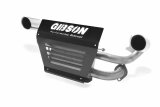 Gibson Side X Performance Slip On Mufflers 98021 Muffler, Side, Oval, Stainless Steel, Polished, Polished Tip, Polaris, Each thumbnail 1