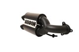 Gibson UTV Dual Side Exhaust Systems 98050 System, Exhaust, Rear Section, Black Ceramic Coated Stainless Steel, Black Ceramic Coated Tips, Polaris, Kit thumbnail 2