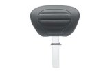 Mustang Motorcycle Products Super Touring Deluxe Driver Backrests 79012GM 08-21 HD Electra Glide,Rd Glide,Rd King,Str Glide Backrest - Black w/ Grey Stitching thumbnail 1