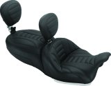 Mustang Motorcycle Seats Powersports 75919 95-05 Kawasaki Vulcan 800, 96-05 800 Classic Fastback 1PC Seat - Black thumbnail 2