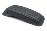 Mustang Motorcycle Products Deluxe Saddlebag Lid Covers 77640SB 14-23 HD FL Touring (Pair) - Black w/ Blue Stitching thumbnail 2