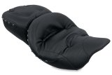 Mustang Motorcycle Seats Powersports 79606 08-21 Harley Electra Glide,Rd Glide, Rd King, Str Glide Touring 1PC Seat Regal - Black thumbnail 1