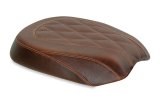Mustang Motorcycle Seats Powersports 76747 06-17 Harley Softail Wide Tire (200mm)Wide Tripper Passenger Seat - Distressed Brown thumbnail 1