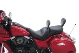 Mustang Motorcycle Seats Powersports 79690 11-19 Kawasaki Vulcan 1700, Vaquero Passenger Backrest - Black thumbnail 1