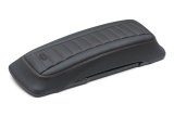 Mustang Motorcycle Products Deluxe Saddlebag Lid Covers 77637AB 97-13 HD FL Touring Tour-Pak (Pair) - Black w/ Red Stitching thumbnail 2