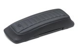 Mustang Motorcycle Products Deluxe Saddlebag Lid Covers 77637SB 97-13 HD FL Touring Tour-Pak Covers( Pair) - Black w/ Blue Stitching thumbnail 1