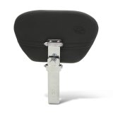 Mustang Motorcycle Seats Powersports 79656 08-21 Harley Electra Glide, Rd Glide, Rd King, Str Glide Lowdown Driver Backrest - Black thumbnail 1