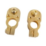 QuickCar Top Mount Battery Terminals 57-620 Terminals, Top-Mount, Brass, Pair thumbnail 2