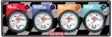 QuickCar Standard Gauge Panels 61-6021 Panel, Quick Car, 2 5/8 in., Fuel/Oil Pressure, Oil/Water Temperature, Analog, Mechanical, Kit thumbnail 1