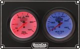 QuickCar Extreme Gauge Panels 61-7001 Panel, Extreme, Oil Pressure, Water Temperature, White Face, Analog, Pair thumbnail 3