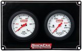 QuickCar Extreme Gauge Panels 61-7001 Panel, Extreme, Oil Pressure, Water Temperature, White Face, Analog, Pair thumbnail 4