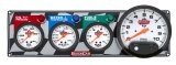 QuickCar Standard Gauge Panels 61-6042 Panel, Quick Car, 5 in.Tachometer, 2 5/8 in. Fuel/Oil Pressure, 2 5/8 in Water Temperature, Analog, Kit thumbnail 2