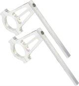 QuickCar Panel Mounting Brackets 66-945 Brackets, Gauge/Switch Panel, Roll Bar Mount, 1-5/8 Bar, Aluminum, Pair thumbnail 1