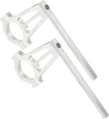 QuickCar Panel Mounting Brackets 66-945 Brackets, Gauge/Switch Panel, Roll Bar Mount, 1-5/8 Bar, Aluminum, Pair thumbnail 2