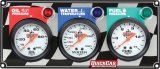 QuickCar Standard Gauge Panels 61-6012 Panel, Quick Car, 2 5/8 in., Fuel Pressure, Oil Pressure, Water Temperature, Analog, Mechanical, Kit thumbnail 1