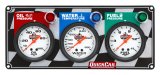 QuickCar Standard Gauge Panels 61-6012 Panel, Quick Car, 2 5/8 in., Fuel Pressure, Oil Pressure, Water Temperature, Analog, Mechanical, Kit thumbnail 2