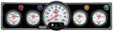 QuickCar Gauges 61-6751 QUICKCAR GN (OP, WT, OT, FP W/ 5" TACH) BLACK thumbnail 1