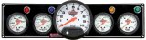 QuickCar Gauges 61-6751 QUICKCAR GN (OP, WT, OT, FP W/ 5" TACH) BLACK thumbnail 3