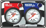 QuickCar Standard Gauge Panels 61-6001 Panel, Quick Car, 2 5/8 in., Oil Pressure, Water Temperature, Analog, Mechanical, Kit thumbnail 1