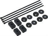 QuickCar Electric Fan Mounting Kits 60-032 Hardware, Nylon Fasteners, Black, Kit thumbnail 1