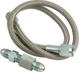QuickCar Gauge Lines 61-71060 Line Kit, Stainless Steel Braided, -4 AN Ends, 60.0 in. Length, Kit thumbnail 2