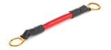 QuickCar Master Disconnect Alternator Jumper Wires 55-121 Wire for High Amp Switch, Switch to Alternator, 8 AWG Wire, 3/8 Gold Eyelets, Each thumbnail 2